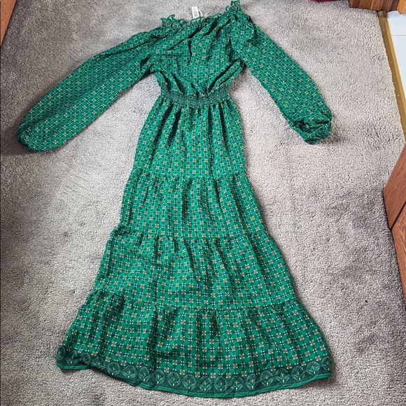 Max Studio Green Dress SIZE M - Picture 6 of 6